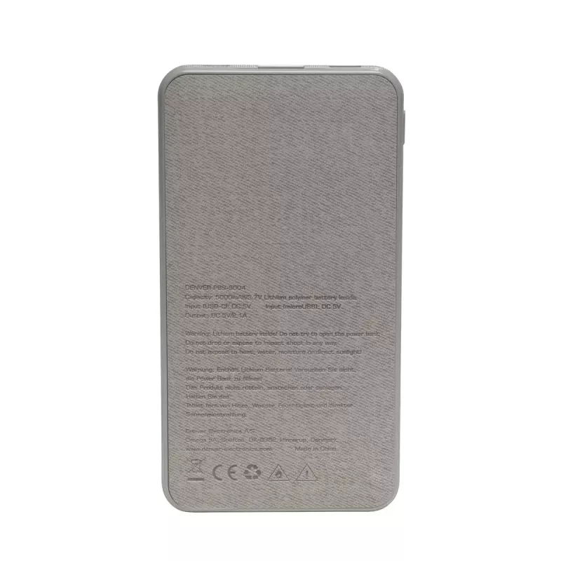 Ārējais akumulators Denver PBS-5004 5000 mAh