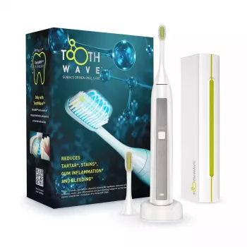 Vibrējošā zobu birste Silk'n ToothWave - balta