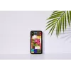 Viedtālruņa maciņš iKins iPhone XS/S — Cherry Blossom balta dizains, aizsargājoša cietā apvalka piemērotība