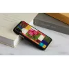 Viedtālruņa maciņš iKins iPhone XS/S — Cherry Blossom balta dizains, aizsargājoša cietā apvalka piemērotība