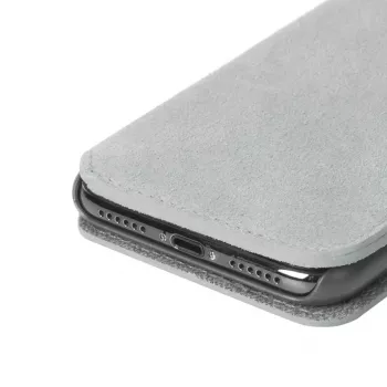 Folio maciņš Krusell Broby 4 Card SlimWallet iPhone X/XS pelēks