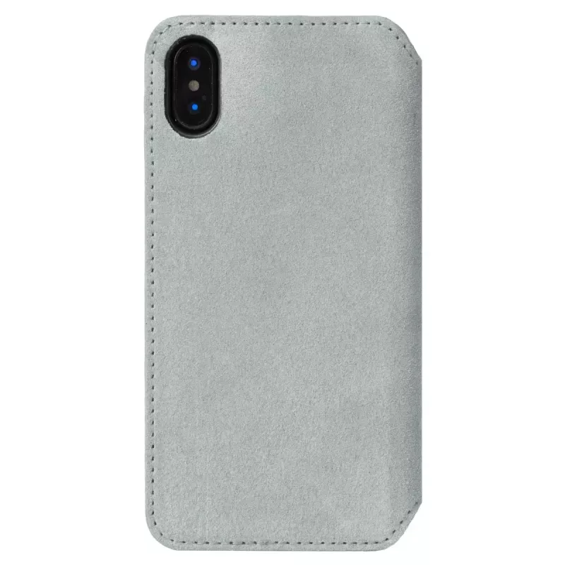Folio maciņš Krusell Broby 4 Card SlimWallet iPhone X/XS pelēks