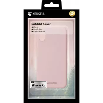 Krusell vāciņš iPhone X/XS rozā