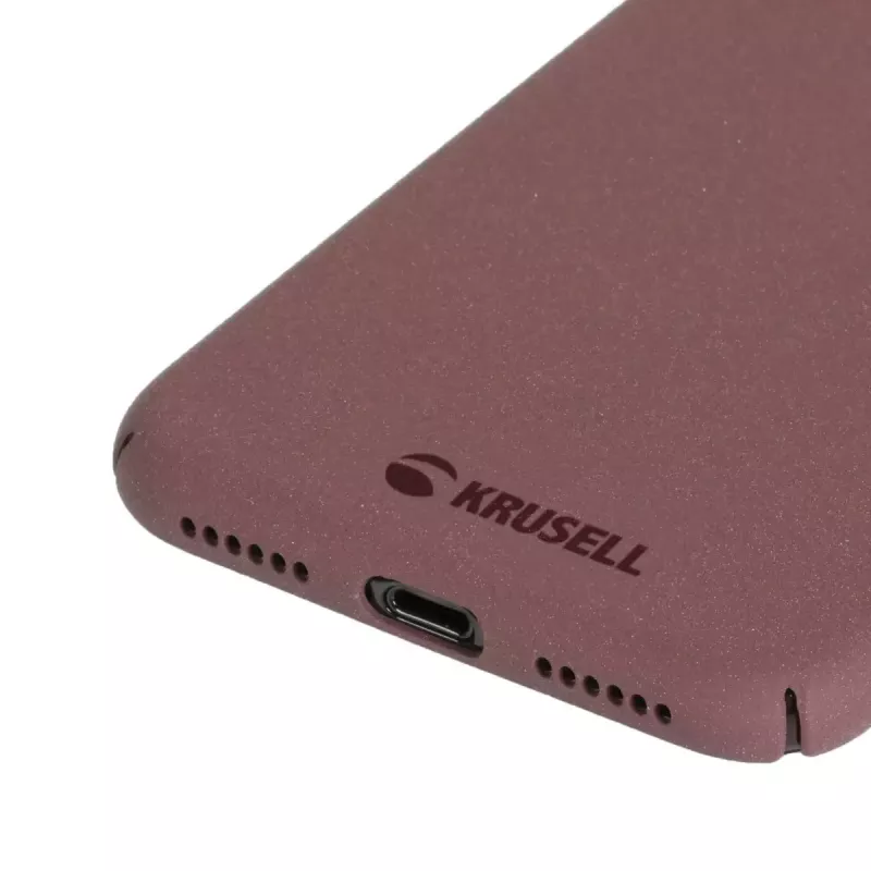 Maciņa tipa vāciņš Krusell Sandby iPhone X/XS bordo