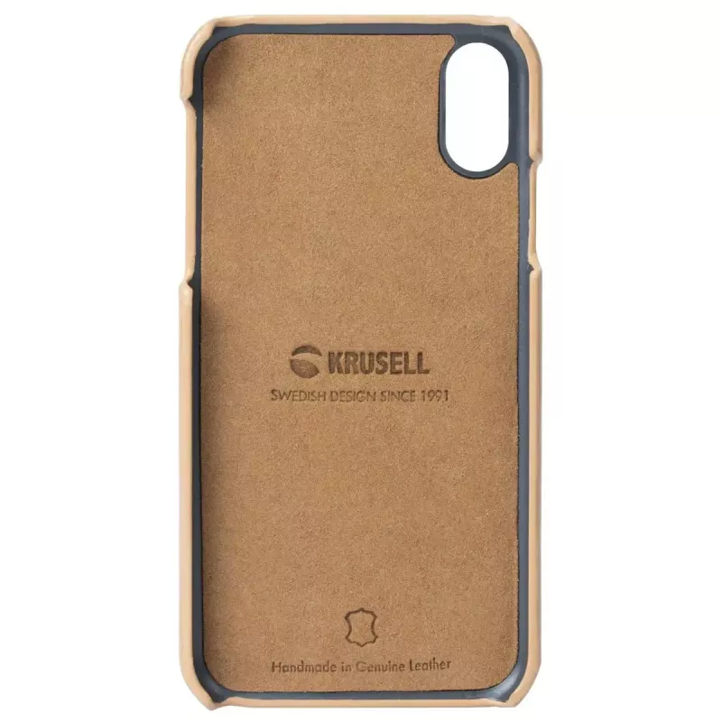 Cover Krusell Sunne iPhone XS Max 16.5 cm Bēšs