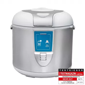 Rīsu vārāmais katls Gastroback Design Pro 5L 700W Sudraba Balts