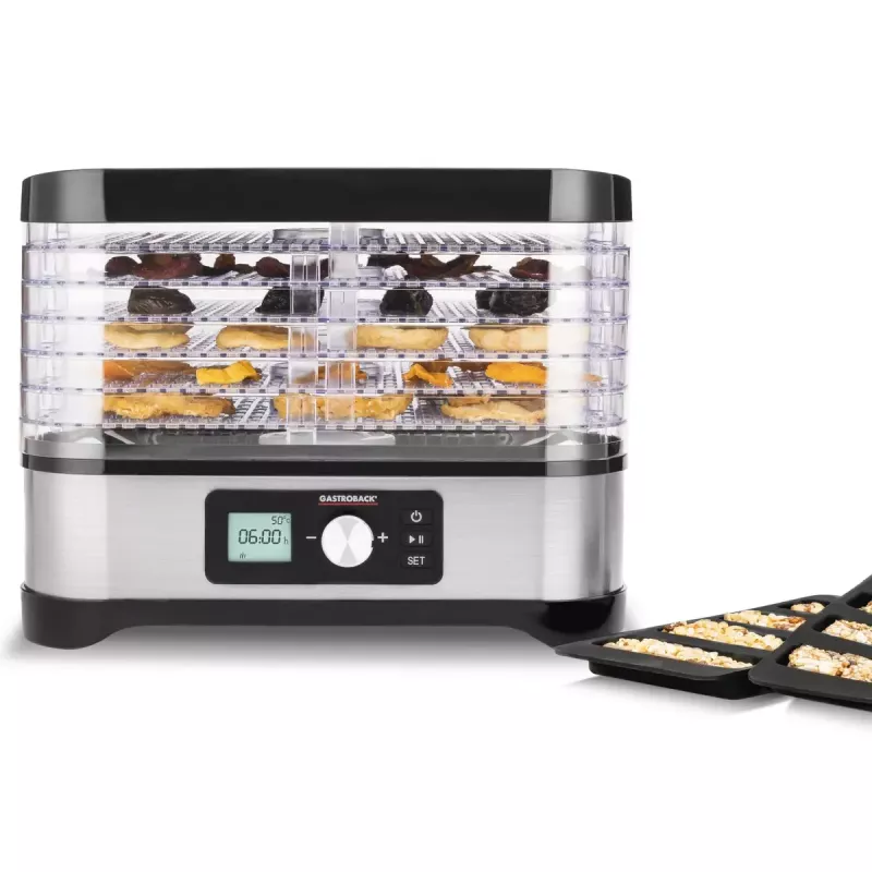 Sulu spiede Gastroback Design Natural Plus Melns Stainless Steel