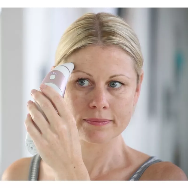 HoMedics Radiance ādas kopšanas ierīce Ādas vakuuma mikrodermabrāzija Rožu zelts, Balts