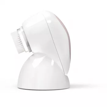 HoMedics FAC-600-EU sejas tīrīšanas suka Pulsācija Rožu zelts, Balta