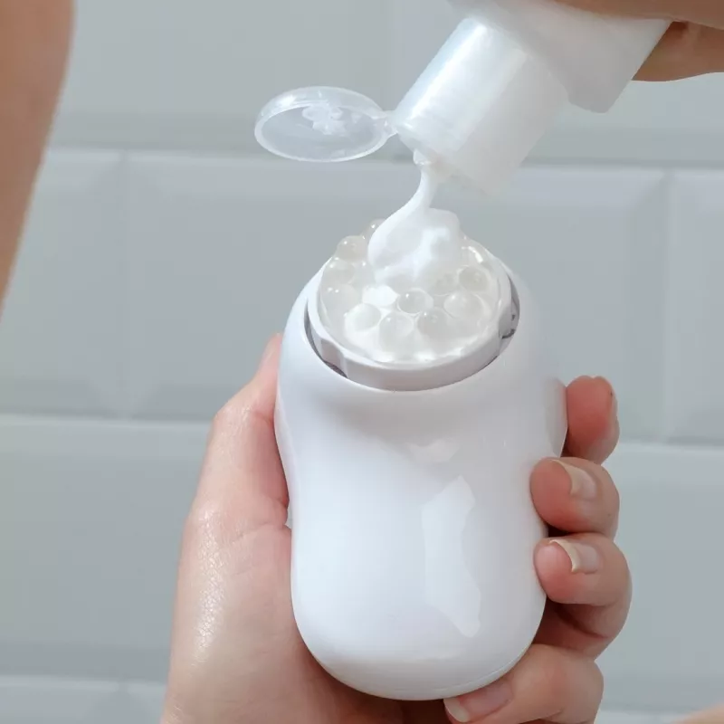 HoMedics FAC-600-EU sejas tīrīšanas suka Pulsācija Rožu zelts, Balta