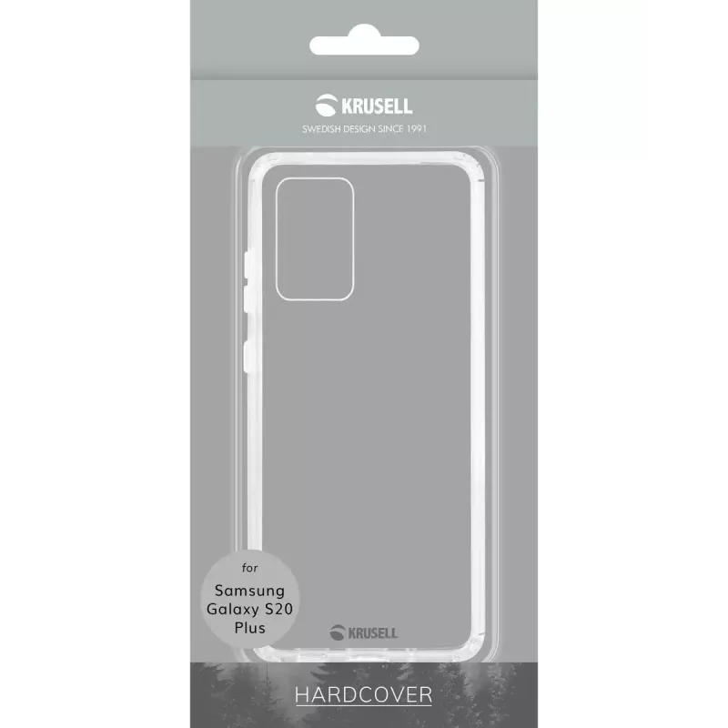 Krusell Essentials vāciņš Samsung Galaxy S20+ 6.7 collas caurspīdīgs