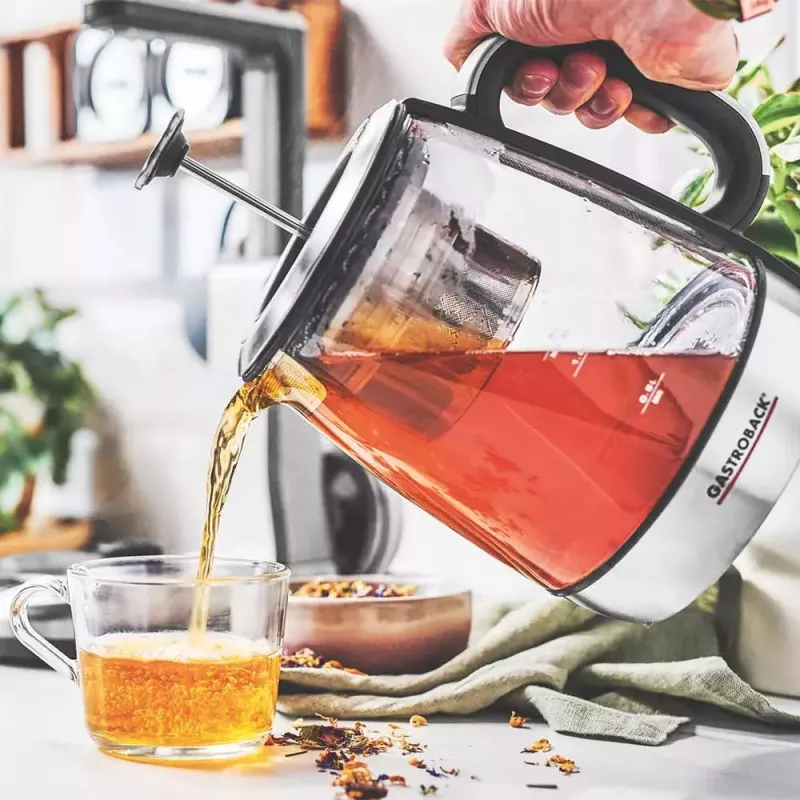 Elektriskā tējkanna Gastroback 1.5 L 2000 W Nerūsējošais tērauds