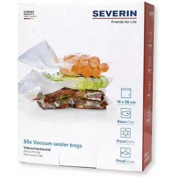 SEVERIN ZB 3613 vakuuma maisiņi 16 x 25 cm, 50 gab.