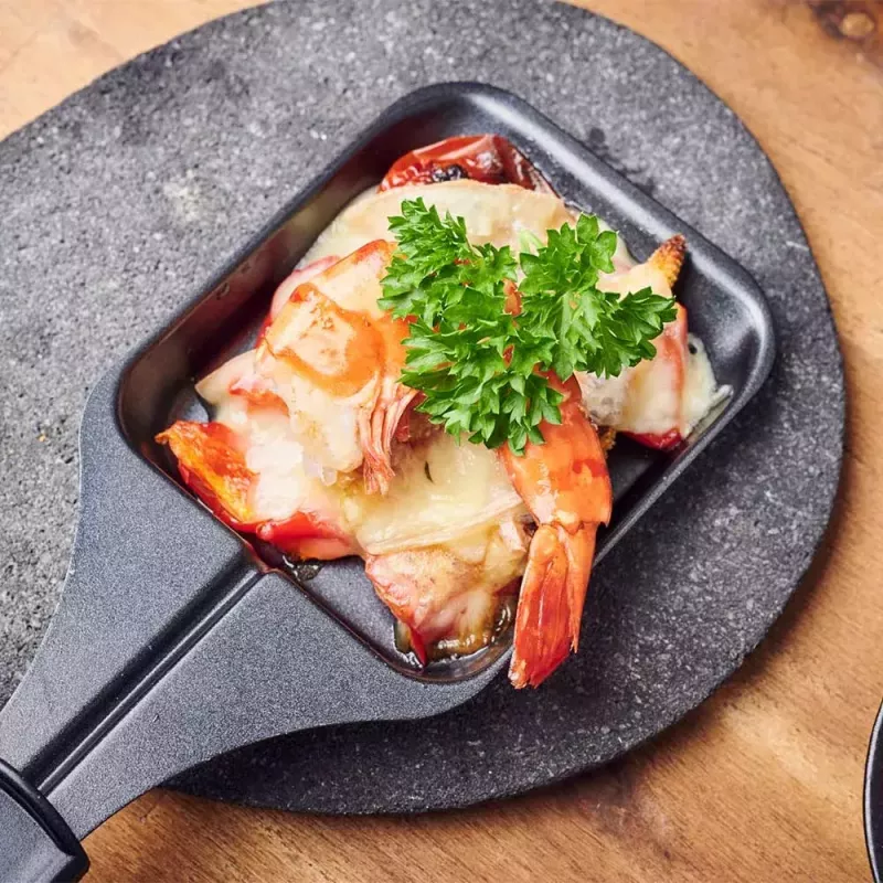 Raclette fondī komplekts Gastroback Family And Friends