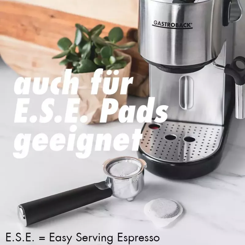 Espresso automāts Gastroback Design Espresso Piccolo 1.4 L manuāls