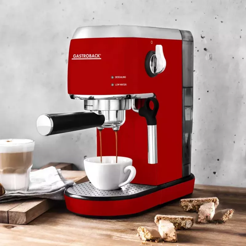 Espresso machine Gastroback Design Espresso Piccolo 1.5 L 1400 W Red