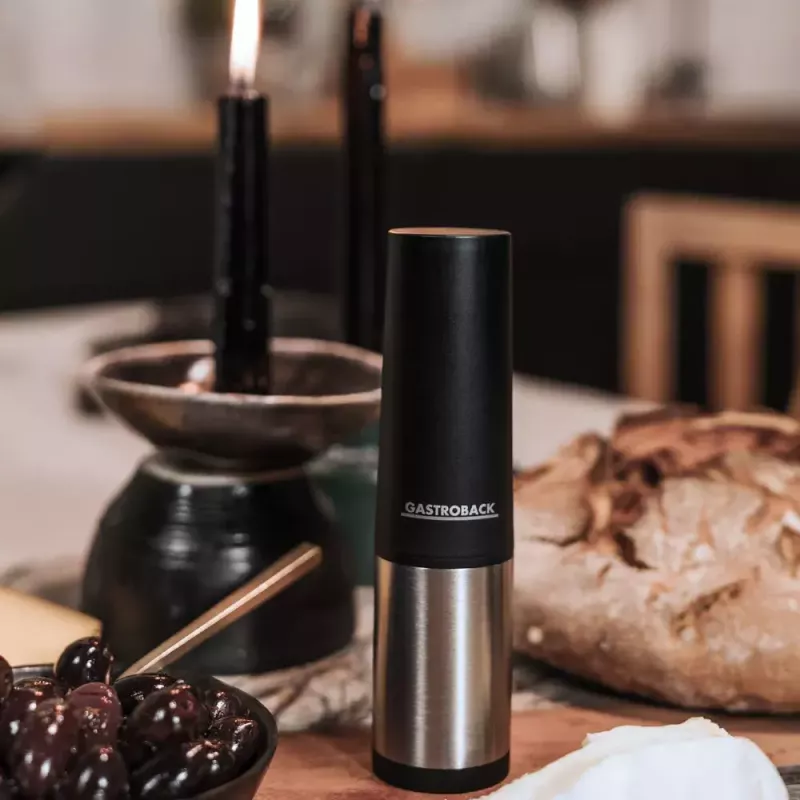 Dekantera aizbāznis Gastroback Aroma 47102 melns nerūsējošais tērauds