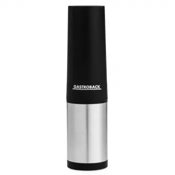 Dekantera aizbāznis Gastroback Aroma 47102 melns nerūsējošais tērauds