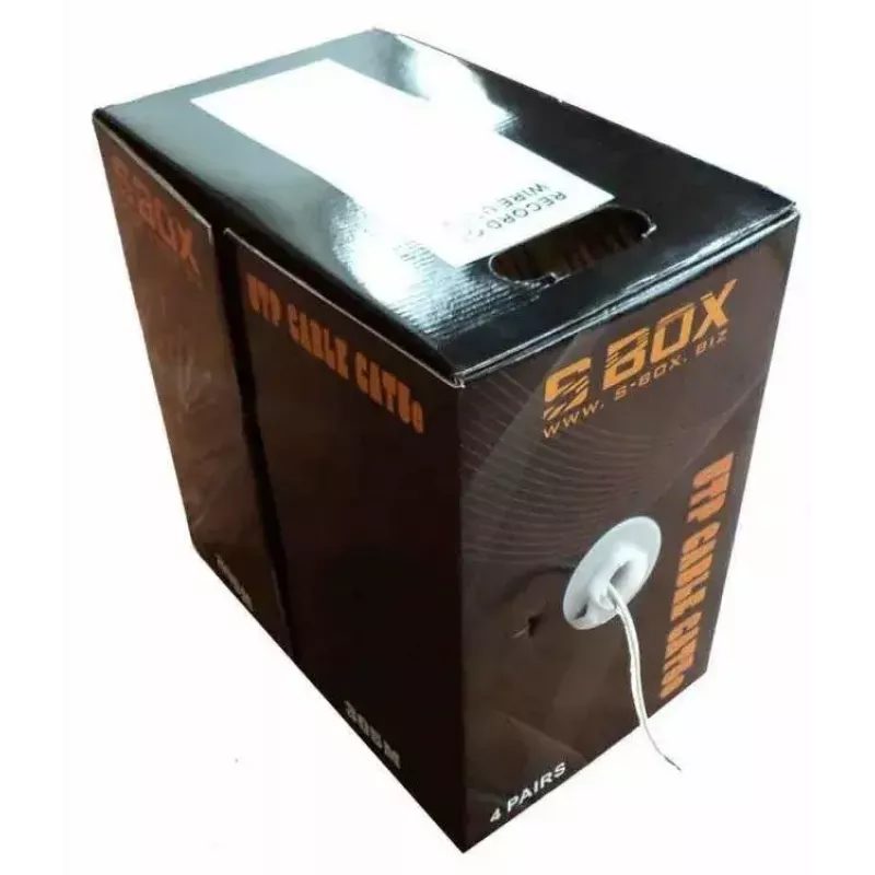 Tīkla kabelis SBOX UTP-305 CAT5E RJ45 305M zils
