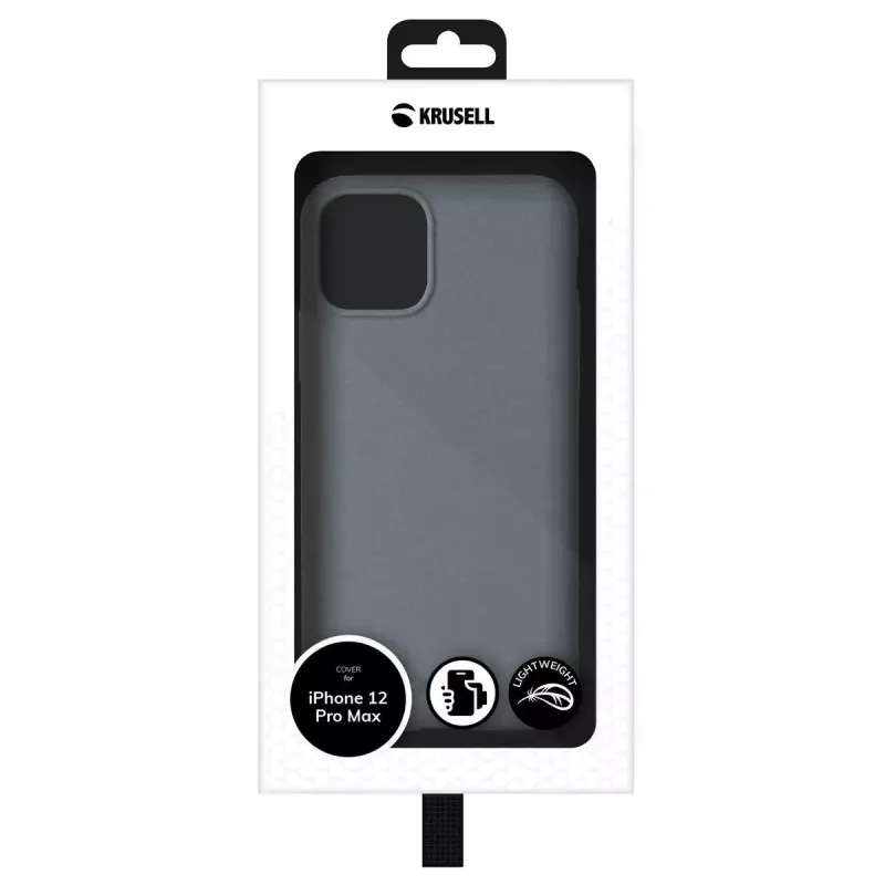 Cover Krusell iPhone 12 Pro Max 17 cm (6.7 inch) pelēka