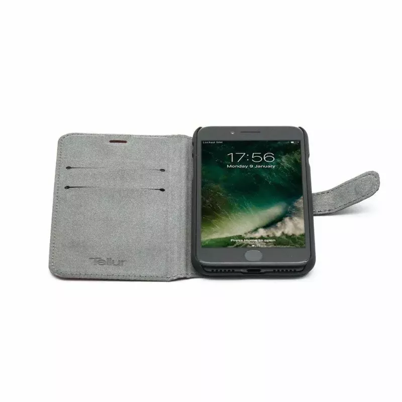 Folio Case Tellur TLL184031 iPhone 7 Melns Red