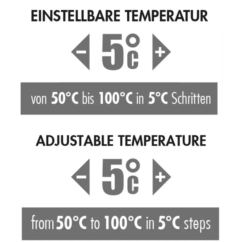 Elektriskā tējkanna Gastroback 1,7 L 3000 W Melna Nerūsējošais tērauds