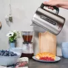 Elektriskā tējkanna Gastroback 1,7 L 3000 W Melna Nerūsējošais tērauds
