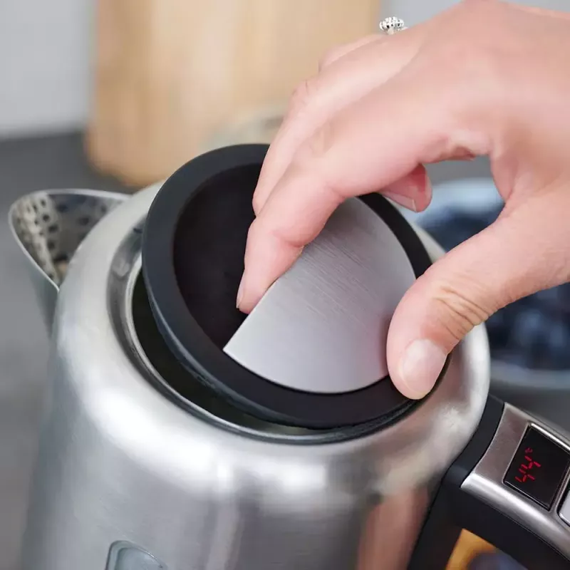 Elektriskā tējkanna Gastroback 1,7 L 3000 W Melna Nerūsējošais tērauds