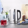 Elektriskā tējkanna Gastroback 1,7 L 3000 W Melna Nerūsējošais tērauds