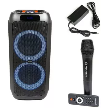 Pārnēsājamais Bluetooth skaļrunis MANTA SPK5310 PRO 20W — bezvadu, uzlādējams, TWS atbalsts