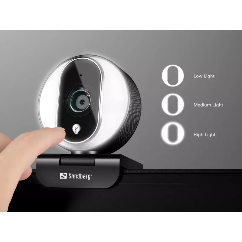 Webcam Sandberg Streamer USB Webcam Pro