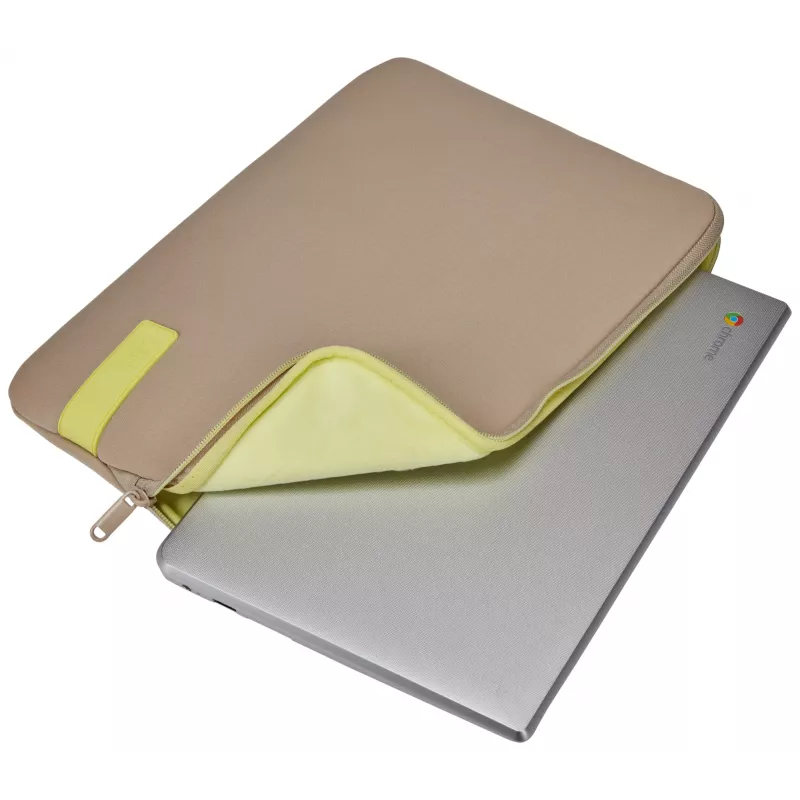 Case Logic Reflect REFPC-113 Plaza Taupe/Sun-Lime 33,8 cm (13,3 collas) maciņš-konverts