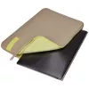 Case Logic Reflect REFPC-114 Plaza Taupe/Sun-Lime 35,6 cm (14 collu) maciņš