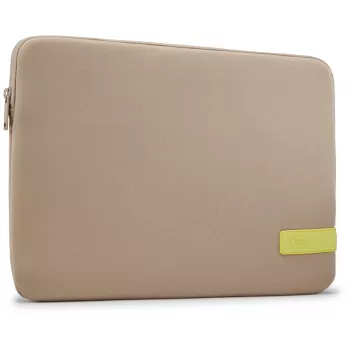 Case Logic Reflect REFPC-116 Plaza Taupe/Sun-Lime 39,6 cm (15,6 collu) Sleeve maciņš Oranžs