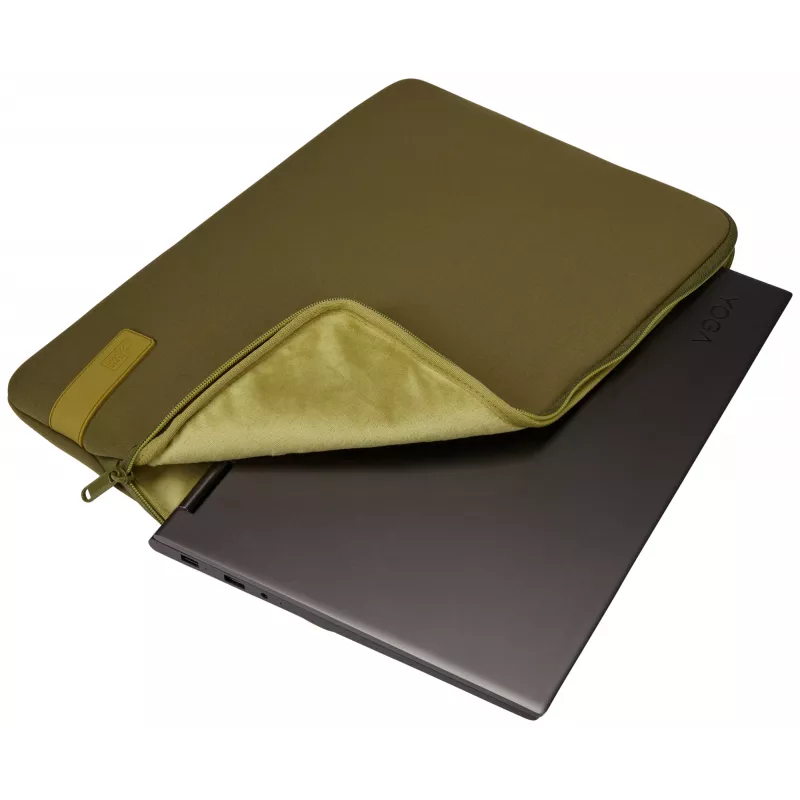 Case Logic Reflect REFPC-116 Capulet Olive/Green Olive 39,6 cm (15,6 collu) Sleeve maciņš Zaļš, Olīvzaļš