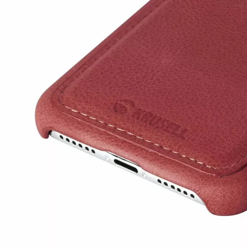 Viedtālruņa maciņš Krusell Sunne Apple iPhone 11, vintage sarkans