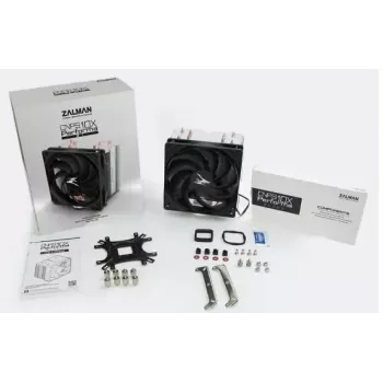 CPU dzesētājs ZALMAN CNPS10X PERFORMA ST ar 120mm ventilatoru un 4 siltuma caurulēm