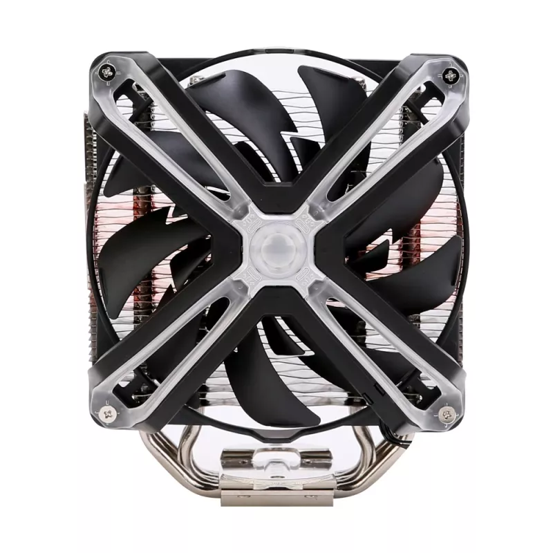 Zalman CNPS17X datora dzesēšanas sistēma Procesora dzesētājs 14 cm Melns, Pelēks
