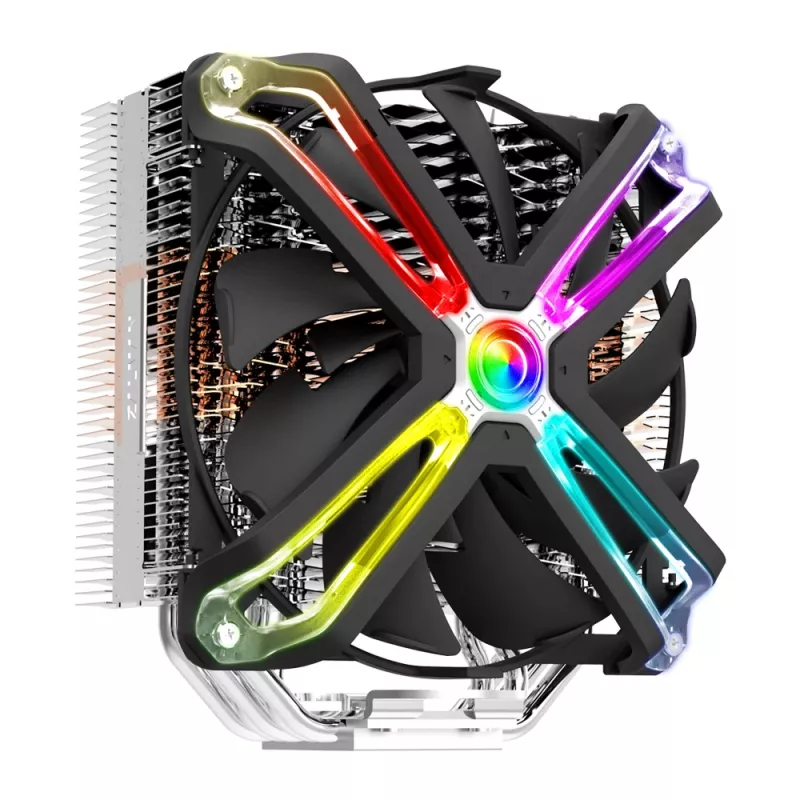 Zalman CNPS17X datora dzesēšanas sistēma Procesora dzesētājs 14 cm Melns, Pelēks