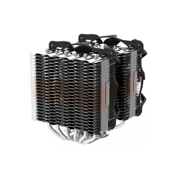 Zalman CNPS20X datora dzesēšanas sistēma Procesora dzesētājs 14 cm Alumīnijs, Melns
