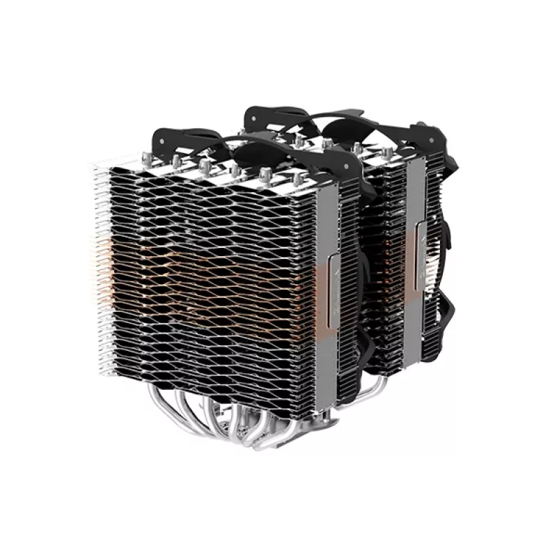 Zalman CNPS20X datora dzesēšanas sistēma Procesora dzesētājs 14 cm Alumīnijs, Melns