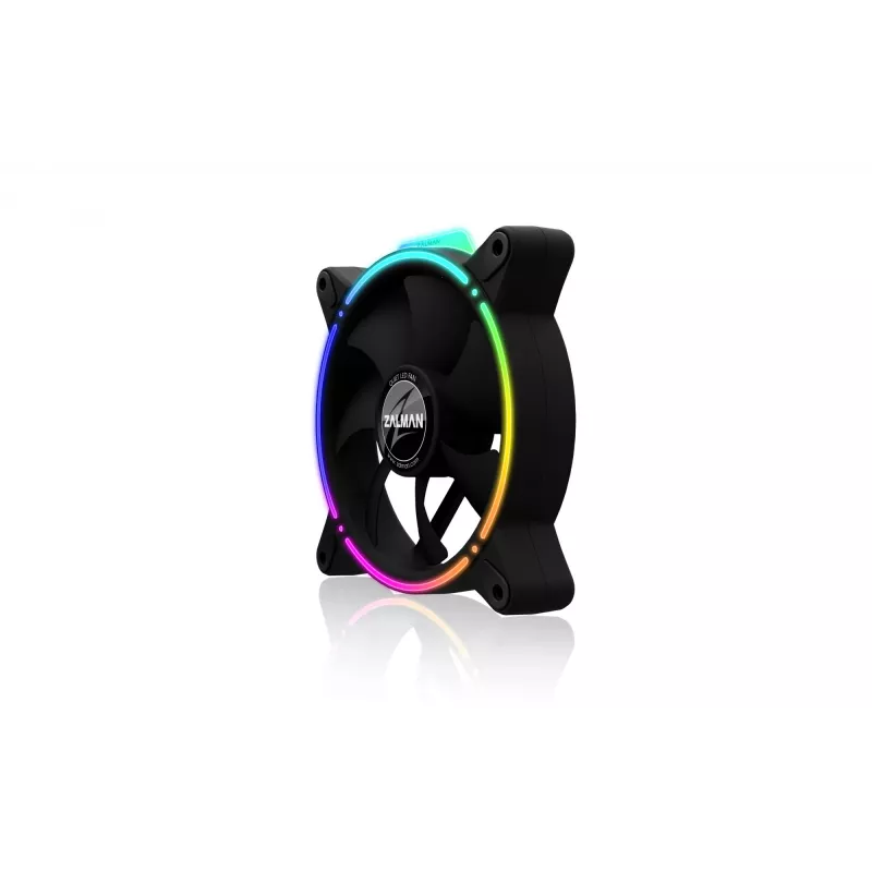 Zalman ZM-RFD120A datora dzesēšanas sistēma Datora korpusa ventilators 12 cm Melns