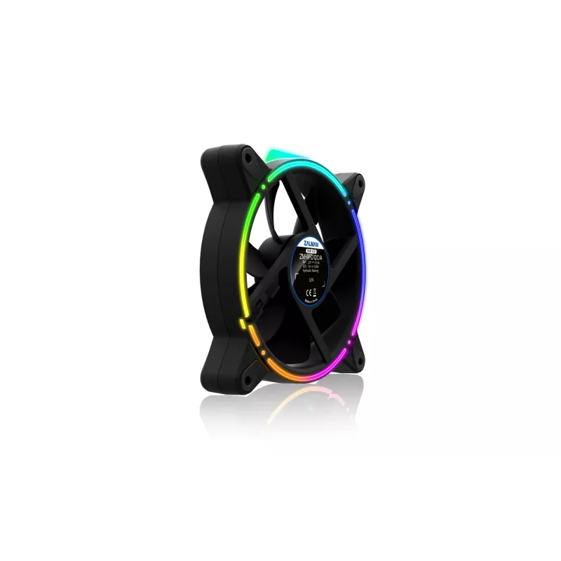 Zalman ZM-RFD120A datora dzesēšanas sistēma Datora korpusa ventilators 12 cm Melns