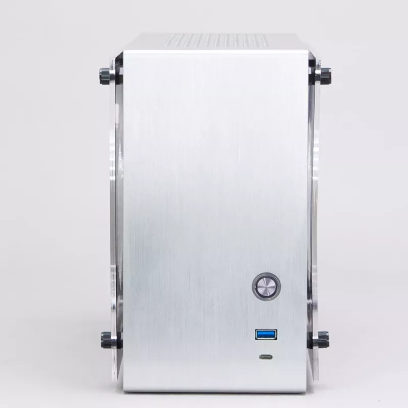 PC korpuss Zalman M2 Mini-Silver Mini Tornis Sudraba