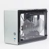 PC korpuss Zalman M2 Mini-Silver Mini Tornis Sudraba
