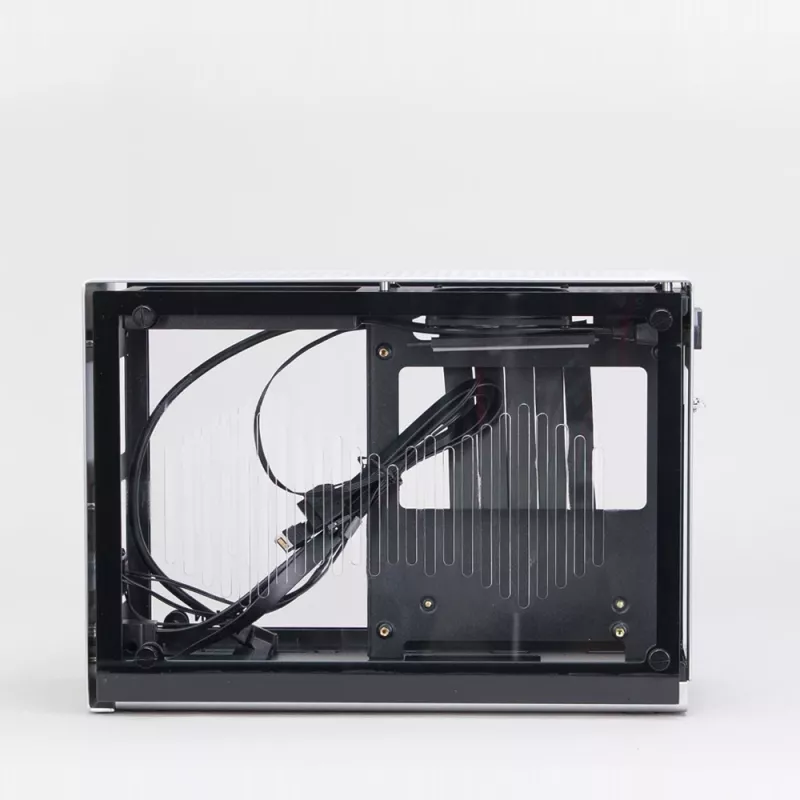 PC korpuss Zalman M2 Mini-Silver Mini Tornis Sudraba