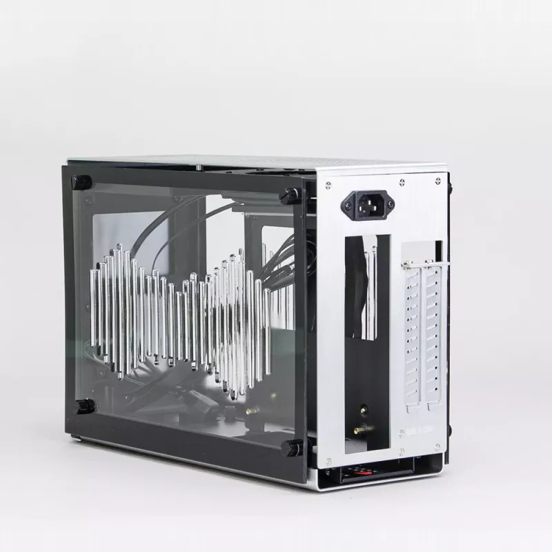PC korpuss Zalman M2 Mini-Silver Mini Tornis Sudraba