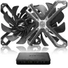 Zalman ZM-SF120A3 datora dzesēšanas sistēma Datora korpusa ventilators 12 cm Melns