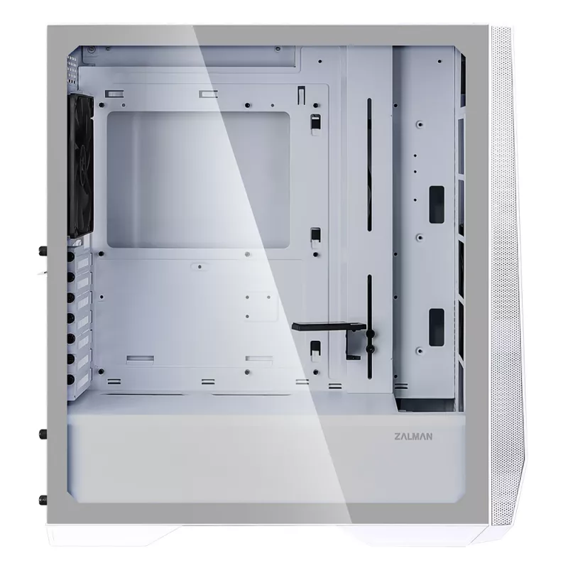 Zalman Z9 Iceberg ATX Mid Tower PC korpuss, balts ventilators Midi Tornis