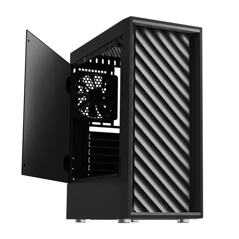 Zalman T7 computer case Midi Tower Melns